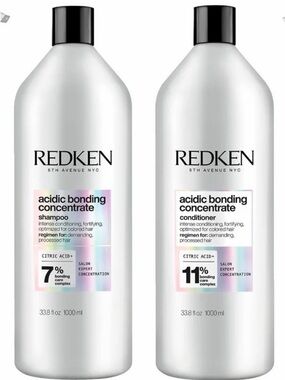 Redken Acidic Bonding Concentrate Shampoo & Conditioner Liter Duo